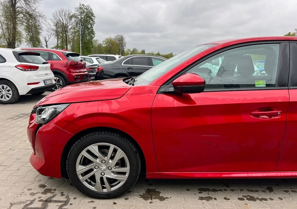 Peugeot 208 cena 48900 przebieg: 45090, rok produkcji 2020 z Świerzawa małe 172